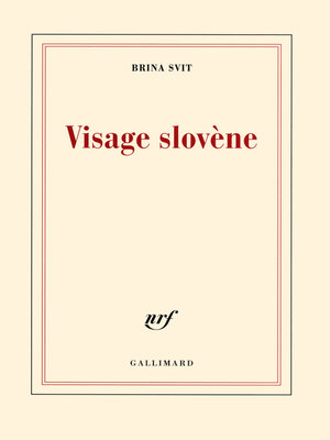 cover image of Visage slovène